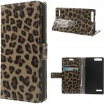 Pouzdro TVC s leopardím vzorem Huawei Ascend G6 4G – Zboží Mobilmania