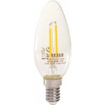 Tesla LED žárovka CRYSTAL RETRO CANDLE svíčka/ E14/ 2,5W/ 230V/ 250lm/ 2700K/ teplá bílá/ čirá – Hledejceny.cz