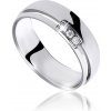 Prsteny MPM Snubní ocelový prsten z chirurgické oceli Wedding ring 5345 B