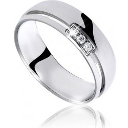 MPM Snubní ocelový prsten z chirurgické oceli Wedding ring 5345 B