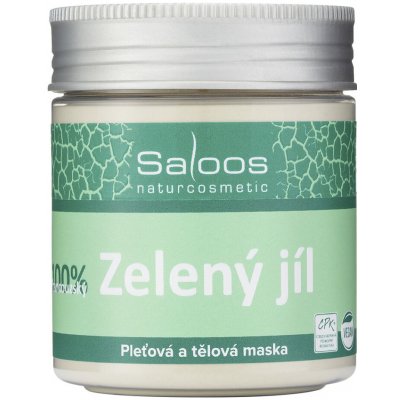 Saloos 100% Francouzský zelený jíl 140 g – Sleviste.cz