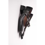 WONDERS dámské lodičky lak černé – Sleviste.cz