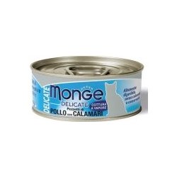 Momge Delicate Cat kuřecí s kalamary 24 x 80 g