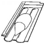 BMI Bramac Topas 13 taška pro solární potrubí Engoba měděná – Sleviste.cz