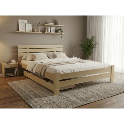 Textilomanie Paris zvýšená borovice s lamelovým roštem – Hledejceny.cz