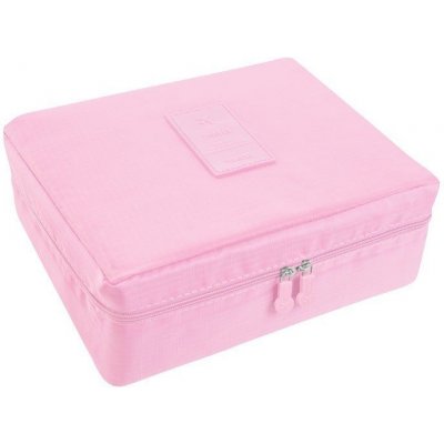 Kufryplus Kosmetická taška Travel 13785 světle růžová – Zboží Dáma