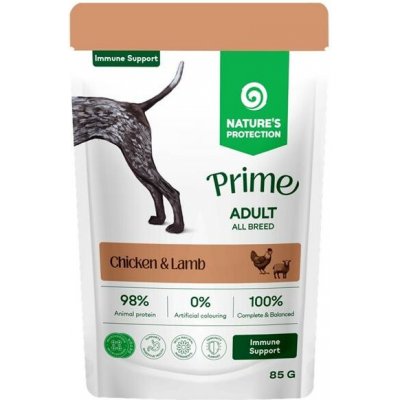 Nature's Protection Prime Dog Imunity Support Chicken/Lamb 85 g – Zbozi.Blesk.cz
