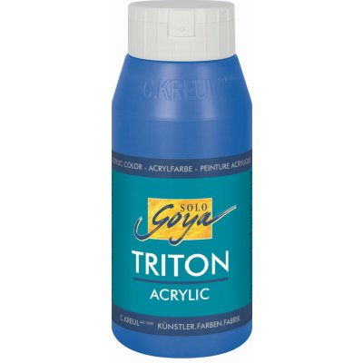 KREUL Akrylová barva TRITON SOLO GOYA kobaltová modrá 750 ml – Hledejceny.cz