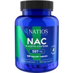 NATIOS N-Acetyl Cysteine, NAC, 199 mg, 180 veganských kapslí – Hledejceny.cz