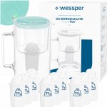 Wessper D2 Borosilicate FF 3 l mátový + filtrů 10 ks – Hledejceny.cz