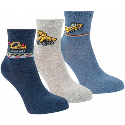 RS Chlapecké módní bavlněné vzorované ponožky mix barev – Zboží Mobilmania