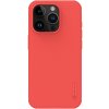 Pouzdro a kryt na mobilní telefon Apple Nillkin Super Frosted Apple iPhone 15 Pro Red Without Logo Cutout