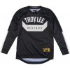 Cyklistický dres Troy Lee Designs FLOWLINE AIRCORE LS YOUTH BLACK