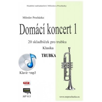 Domácí koncert sólo part klavírní doprovod + CD – Hledejceny.cz