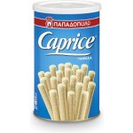 Papadopoulos Caprice plněné trubičky Vanilla 250 g – Zboží Dáma