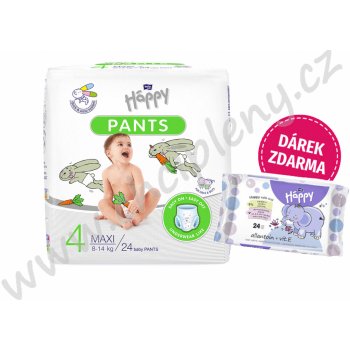 Bella Happy Pants 4 Maxi 8-14 kg 24 ks