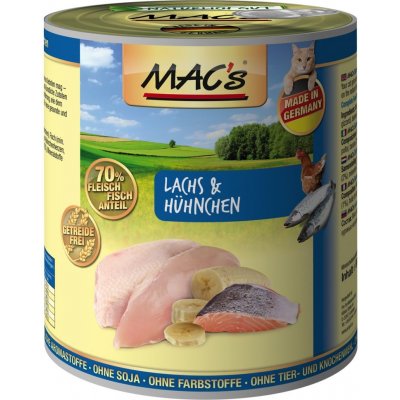 Mac's Cat Kachní krůtí & kuřecí 6 x 0,8 kg