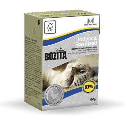 Bozita Feline v želé Indoor & Sterilised 12 x 190 g