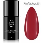 NANI One Step Gel lak Red Wine 5 ml – Zboží Dáma