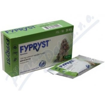 Fypryst Spot-on Dog M 10-20 kg 3 x 1,34 ml