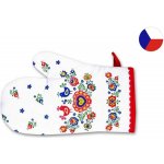 Forbyt Kuchyňská chňapka Folklor červená 1 ks 18 x 28 cm – Zboží Dáma