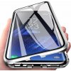 Pouzdro a kryt na mobilní telefon Pouzdro Beweare Magnetické oboustranné s tvrzeným sklem Samsung Galaxy A32 5G - stříbrné
