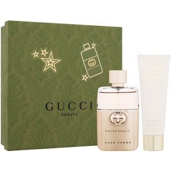 Gucci Guilty EDP 90 ml + EDP 15 ml + tělové mléko 50 ml dárková sada