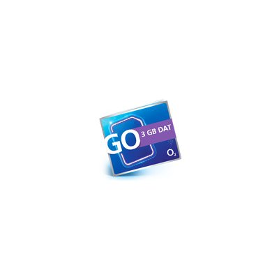 O2 Předplacená karta GO 3GB DAT SMALLPGO.50V3G52A