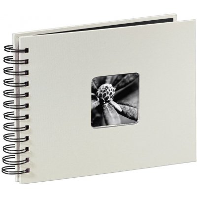 Hama album klasické spirálové FINE ART 24x17 cm, 50 stran, křídová – Zboží Mobilmania