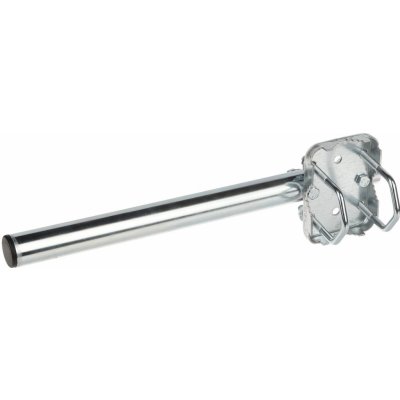 Držák na stožár, svislé i vodorovné uchycení, 40 cm, žárový, p. 30mm, 2x třmen; URI-32Z30 – Zboží Mobilmania