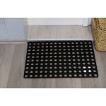 Home Elements gumová Děrovaná černá 40 x 60 cm – Zboží Dáma
