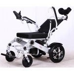 SELVO i4500E - skládací invalidní vozík s polohovatelným opěradlem – Zboží Dáma