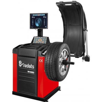 Redats 13-00-91, W-680 automatická vyvažovačka kol 10"-24" osobní a dodávky – Hledejceny.cz