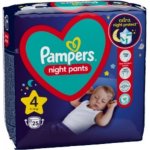 Pampers Night Pants 4 25 ks – Zboží Mobilmania