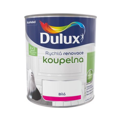 Dulux Renovace koupelna 0,75 l bílá – Sleviste.cz