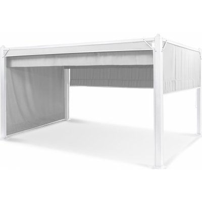 Blumfeldt Pantheon Cortina, pavilon, se střechou, 3x4 m, 4 boční díly (GDW8-PanCor3x4-WH-GR)