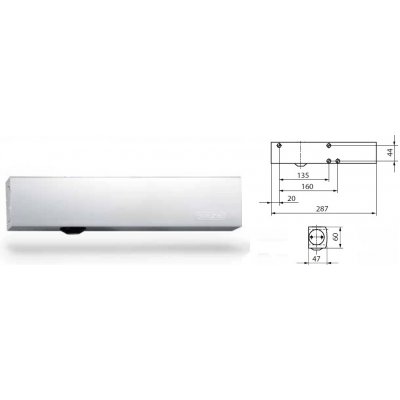 Geze TS5000 hnědá – Sleviste.cz