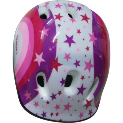 Bezpečnostní helma pro děti Bílo růžová – Zboží Mobilmania