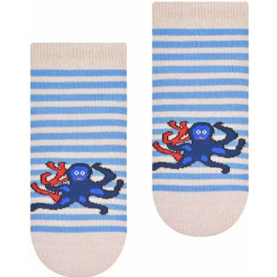 dětské ponožky Chobotnice béžová