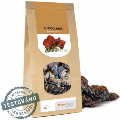 MycoMedica Auricularia Jidášovo ucho 100 g – Zboží Mobilmania