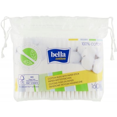 BELLA Cotton vatové tyčinky 160 ks – Zboží Dáma