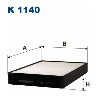 Filtr, vzduch v interiéru FILTRON K 1140 – Hledejceny.cz