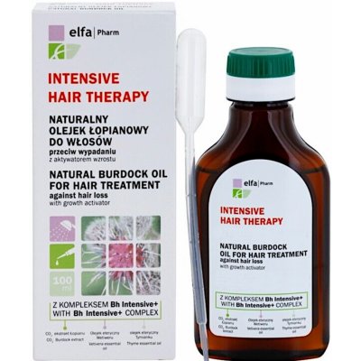 Intensive Hair Therapy Bh Intensive+ olej proti padání vlasů s růstovým aktivátorem Natural Burdock Oil 100 ml – Hledejceny.cz