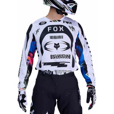 FOX 180 IMAGE COSMO JERSEY WHITE/BLACK – Zbozi.Blesk.cz