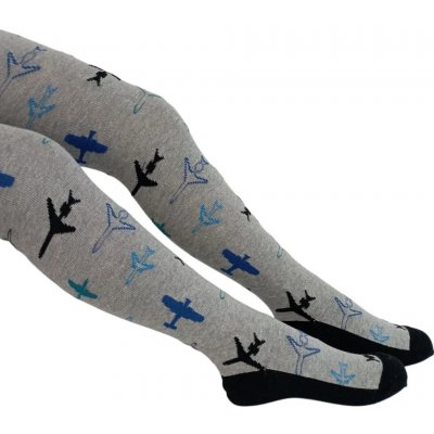 chlapecké punčocháče Letiště Šedý melír – Zboží Mobilmania