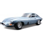 Bburago Jaguar E type Coupe stříbrná 1:18 – Hledejceny.cz