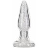 Anální kolík Pillow Talk Fancy Luxurious Glass Anal Plug with Bonus Bullet