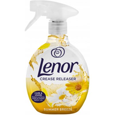 Lenor tekutá žehlička ve spreji s parfémem Summer Breeze žlutá 500 ml – HobbyKompas.cz