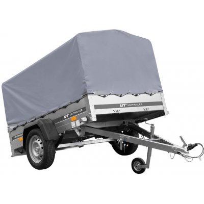 UNITRAILER GARDEN 201/R KIPP s rámem H-800 a šedou plachtou – Sleviste.cz