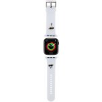 Karl Lagerfeld Karl and Choupette Head NFT Řemínek pro Apple Watch 38/40/41 White – Hledejceny.cz